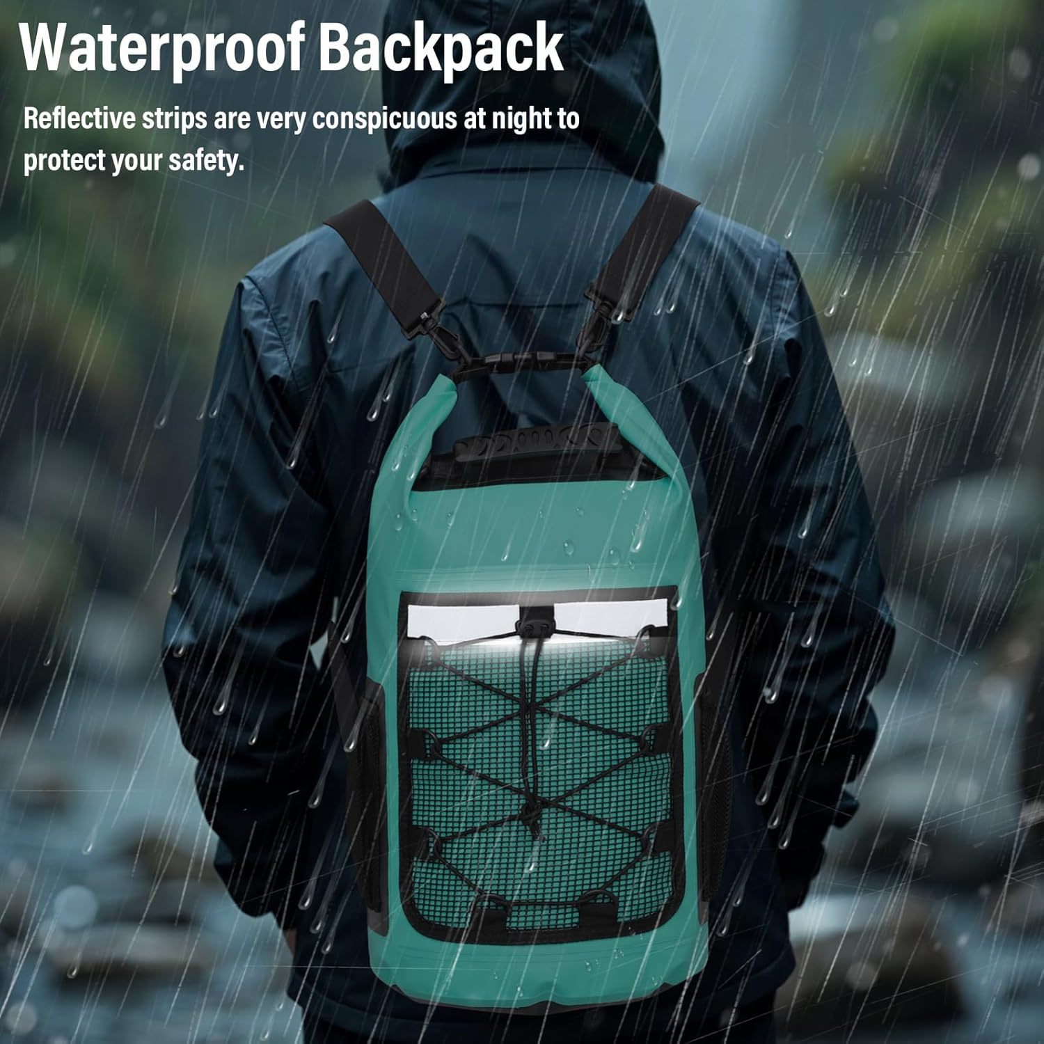 Dry Bag Roll Top - Mochila Impermeável 20/30L para Esportes ao