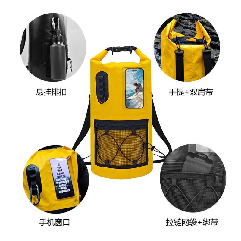 Mochila Impermeável de 20L/30L - Dry Bag Roll Top avaliação e preço