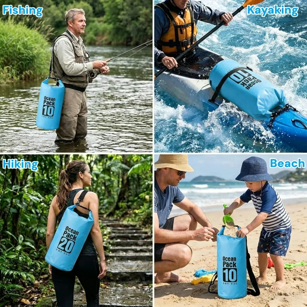 Saco Impermeável 500D Flutuant - Dry Bag Roll Top avaliação e preço